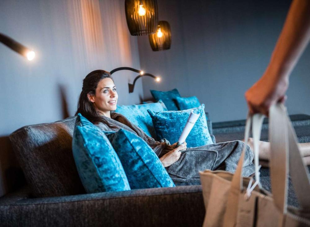 SPA-Bereich mit Panoramablick | Rofenhof | Naturns